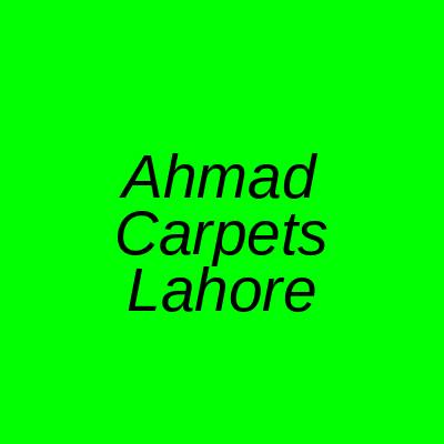 Ahmad Carpets Miraj Building Lahore