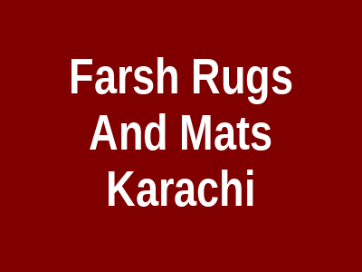 Farsh Rugs and Mats KMC Shopping Center Karachi
