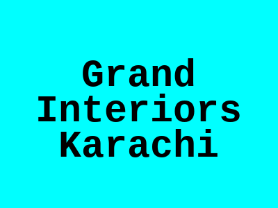Grand Interiors Sir Shah Muhammad Suleman Road Karachi