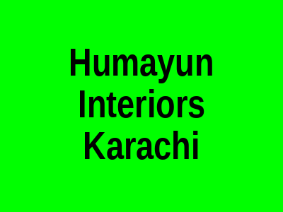 Humayun Interiors Hassan Center Karachi