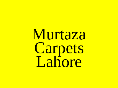 Murtaza Carpets Fleming Road Lahore