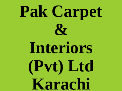Pak Carpet & Interiors Mehdi Towers Karachi
