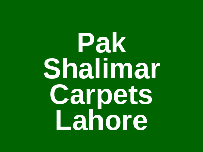 Pak Shalimar Carpets Lawrence Road Lahore