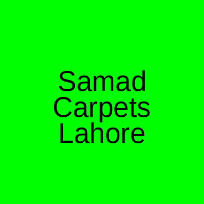 Samad Carpets Packages Mall Lahore
