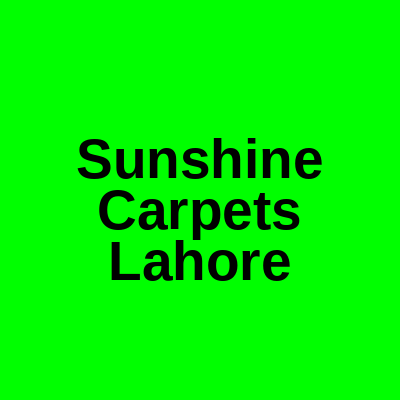 Sunshine Carpets Gulberg III Lahore
