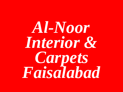 Al Noor Interior & Carpets Susan Road Faisalabad