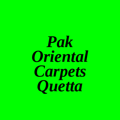 Pak Oriental Carpets Serena Hotel Quetta
